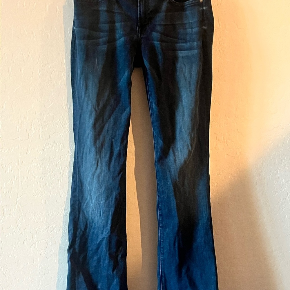 7 For All Mankind Gray Skinny Jeans